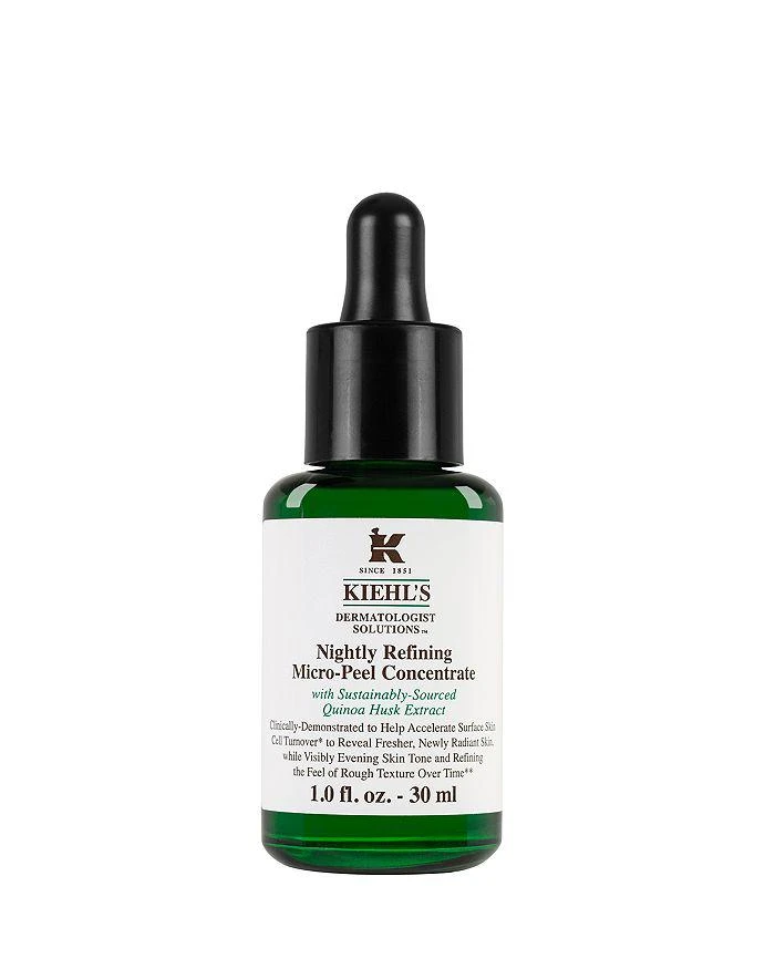 商品Kiehl's|Dermatologist Solutions Nightly Refining Micro-Peel Concentrate 1 oz.,价格¥488,第1张图片