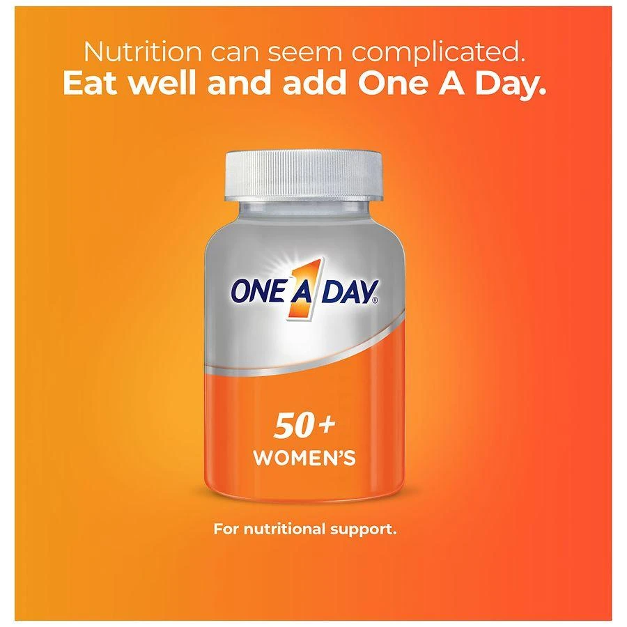 商品One A Day|Women's 50+ Healthy Advantage Multivitamin,价格¥117,第3张图片详细描述