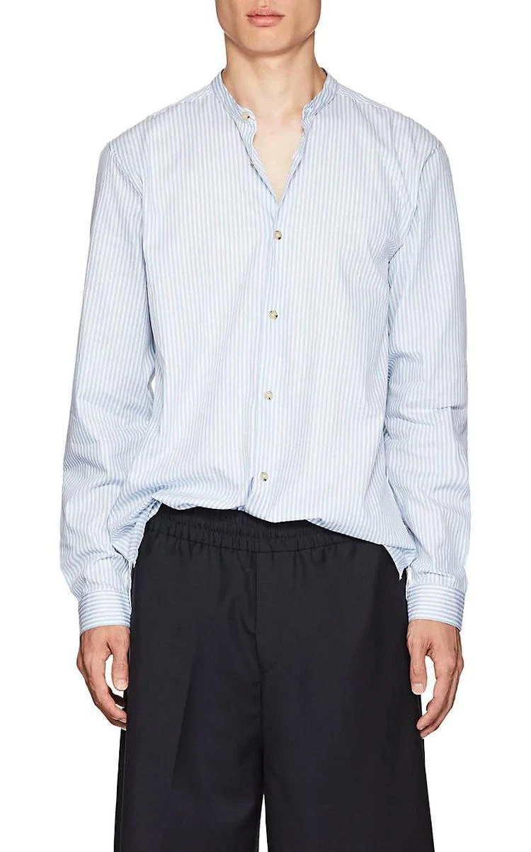 商品Acne Studios|Pine Soft Pop Striped Cotton Poplin Shirt,价格¥595,第1张图片