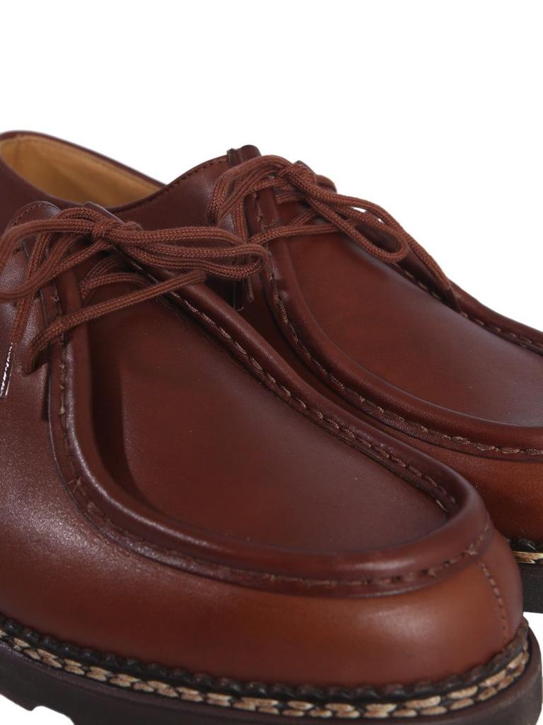 Paraboot Men's  Brown Leather Loafers商品第4张图片规格展示