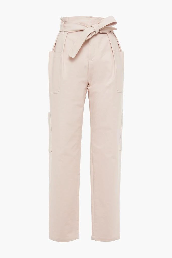 商品RED Valentino|Belted stretch-cotton tapered pants,价格¥821,第3张图片详细描述