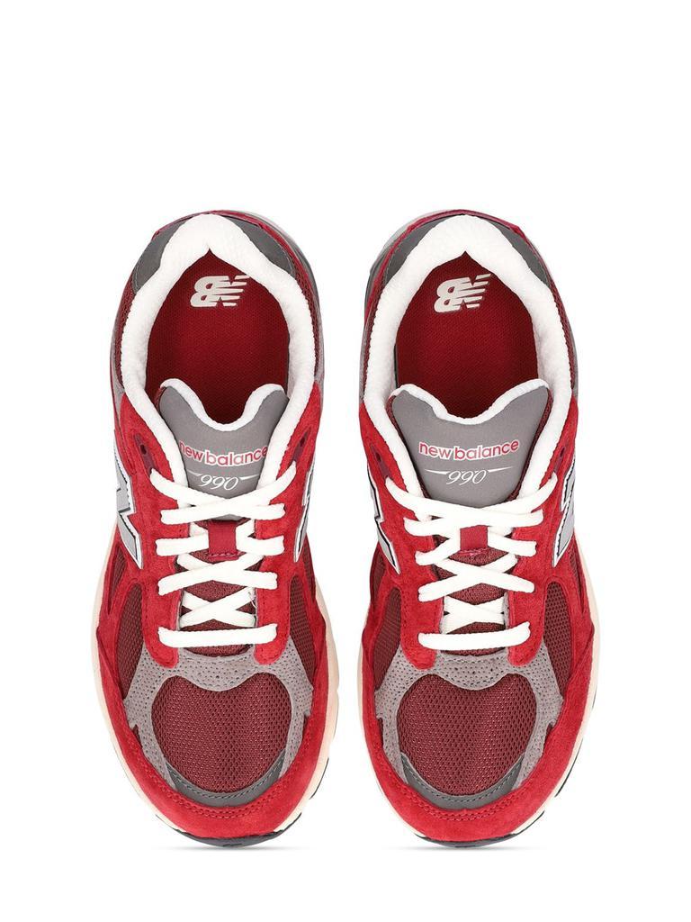 商品New Balance|Teddy Santis Suede & Mesh Sneakers,价格¥670,第6张图片详细描述