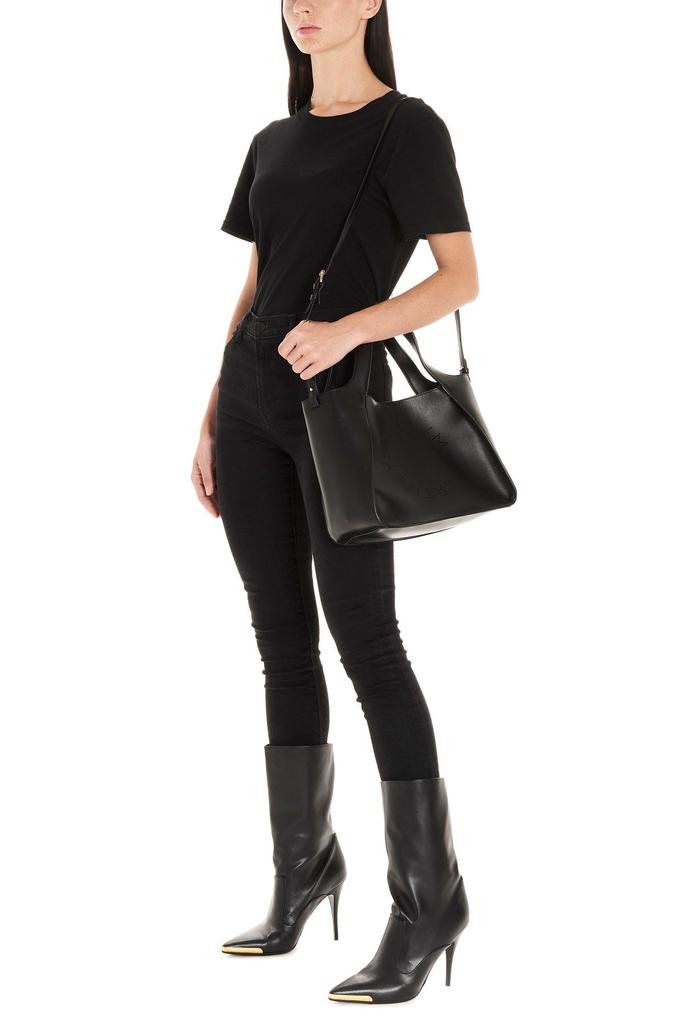 Stella Mccartney Women's  Black Polyurethane Handbag商品第2张图片规格展示
