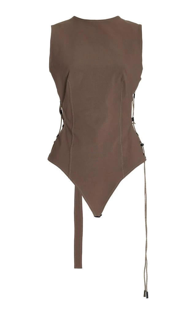 商品Jacquemus|Jacquemus - Women's Marrone Bodysuit - Brown - FR 36 - Moda Operandi,价格¥1405,第1张图片