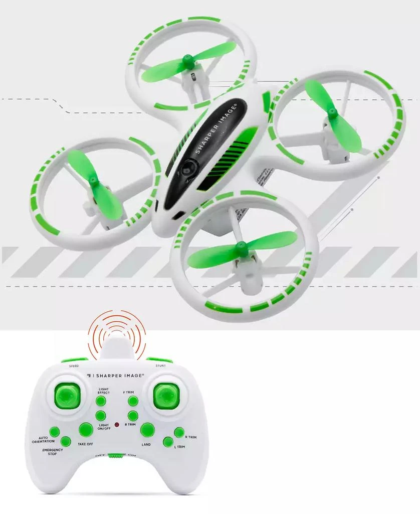 商品Sharper Image|2.4GHz RC Glow Up Stunt Drone with LED Lights,价格¥303,第3张图片详细描述