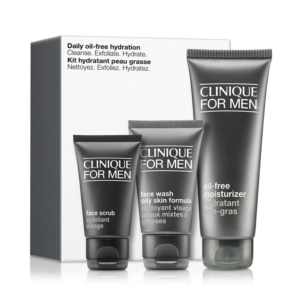 商品Clinique|3-Pc. For Men Daily Oil-Free Hydration Skincare Set,价格¥292,第1张图片