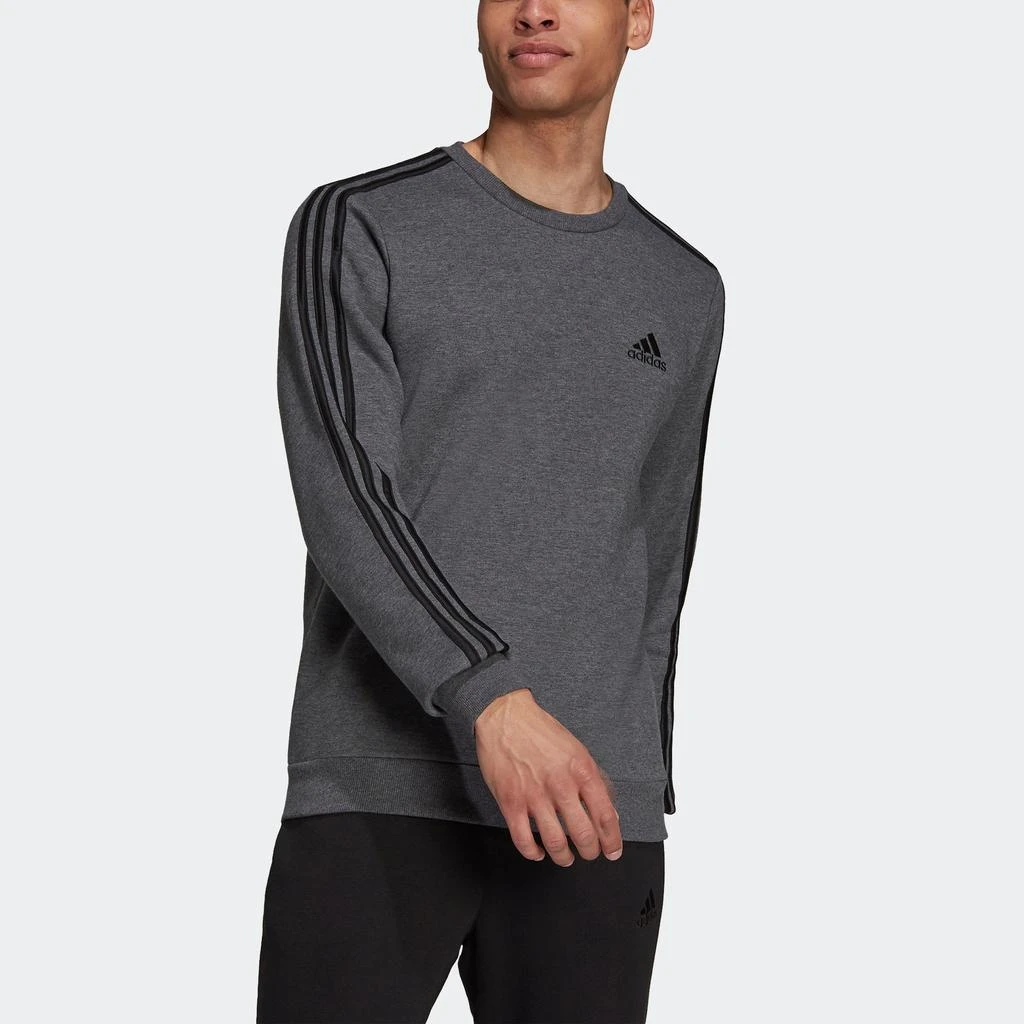 Men's adidas Essentials Fleece 3-Stripes Sweatshirt 商品