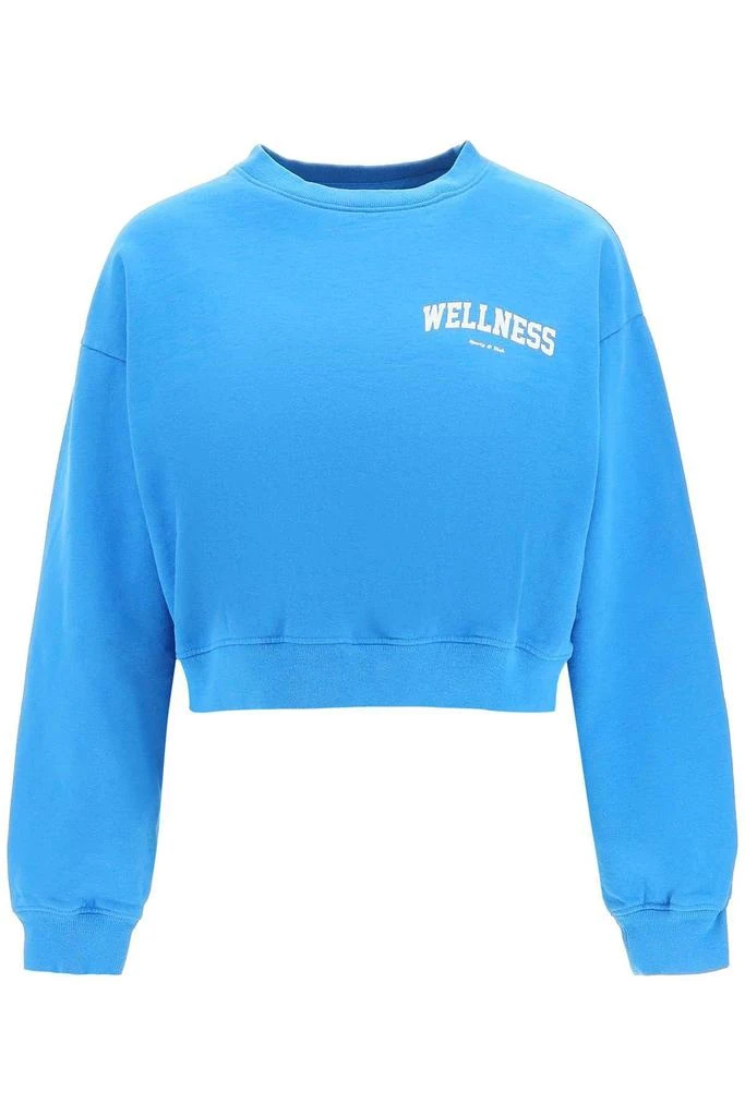 商品Sporty & Rich|WELLNESS IVY CROPPED SWEATSHIRT,价格¥425,第1张图片