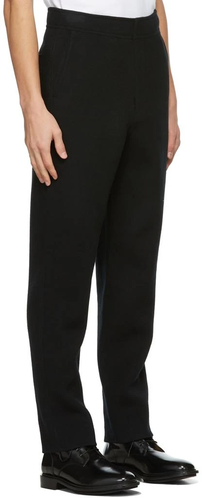 商品AMI|Black Wool & Cashmere Trousers,价格¥2372,第2张图片详细描述