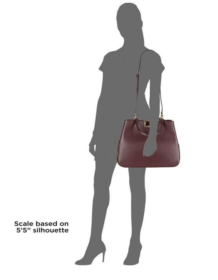 商品Calvin Klein|Leather Satchel Bag,价格¥716,第4张图片详细描述