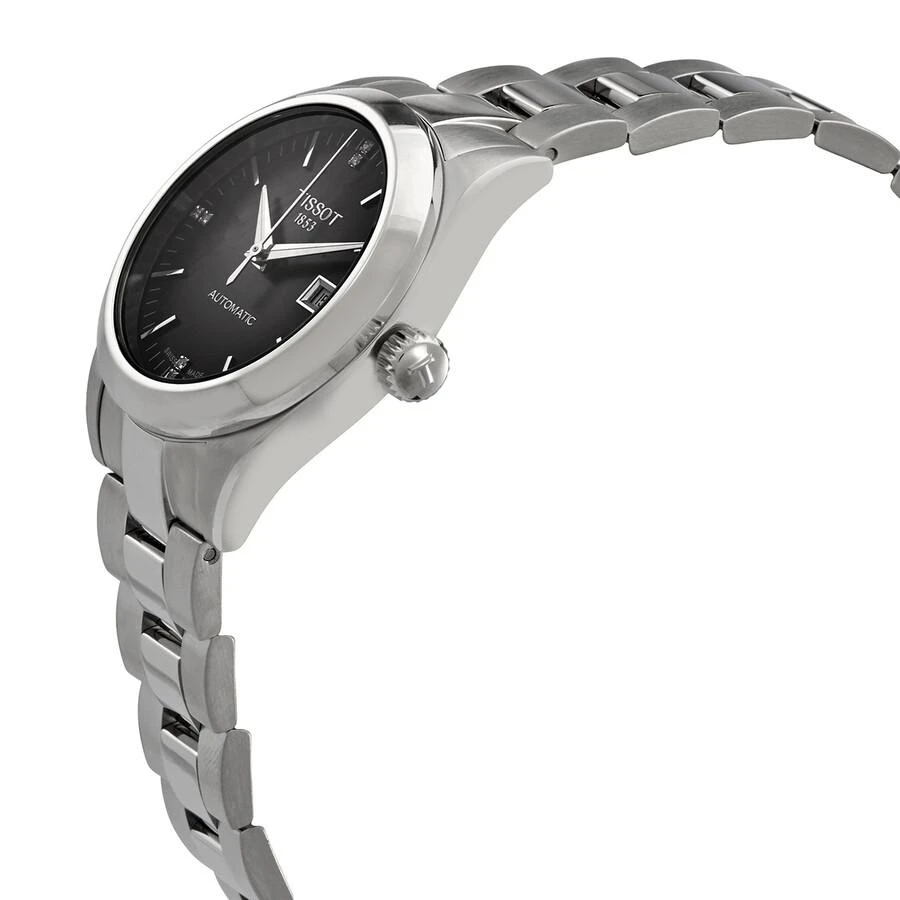 商品Tissot|T-My Lady Automatic Diamond Anthracite Dial Ladies Watch T132.007.11.066.00,价格¥2235,第2张图片详细描述