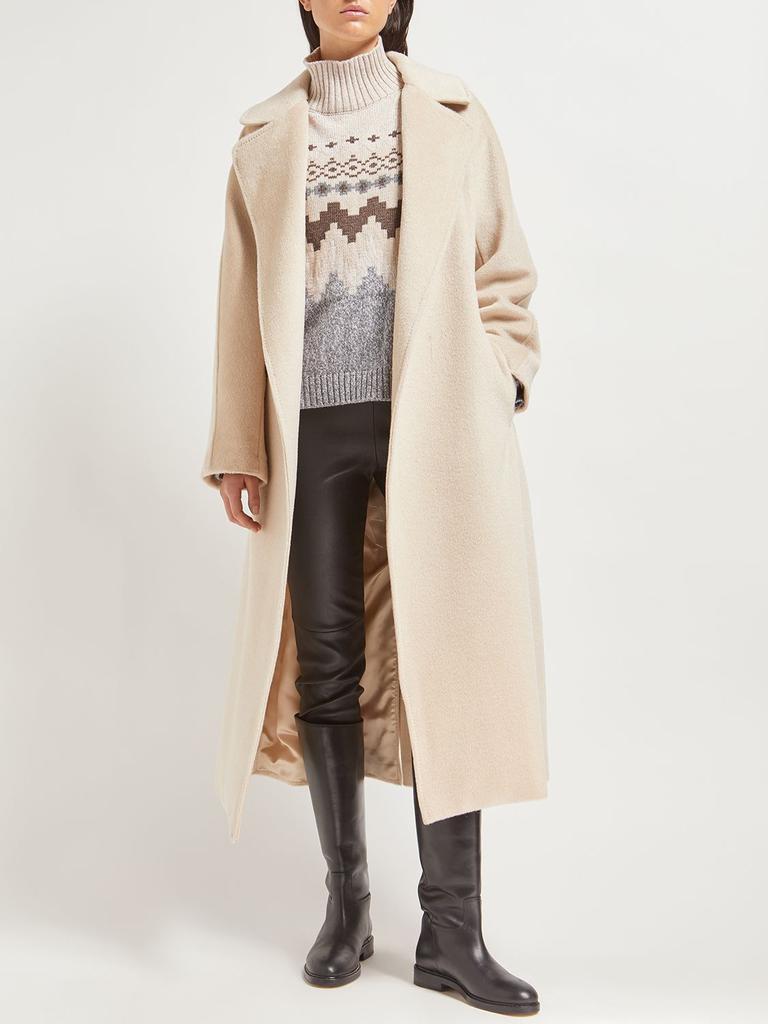 商品Weekend Max Mara|Maser Wool Jacquard Turtleneck Sweater,价格¥2850,第1张图片