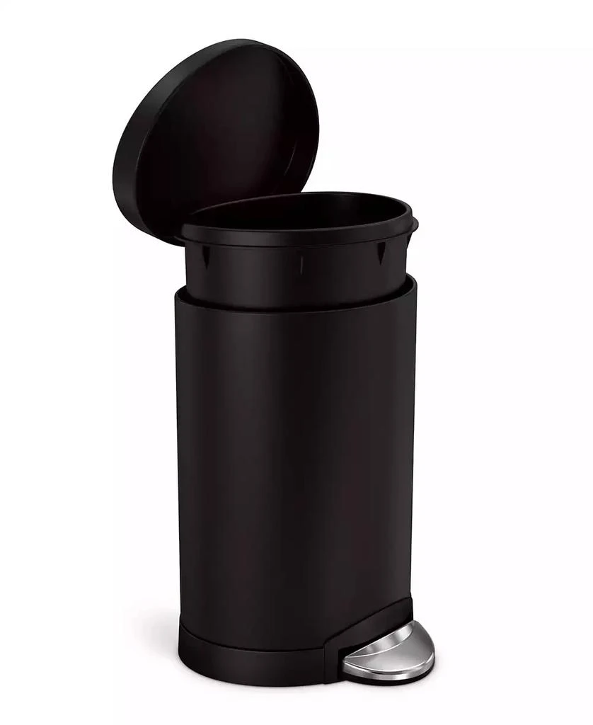 商品simplehuman|6 Liter Semiround Step Trash Can,价格¥312,第2张图片详细描述