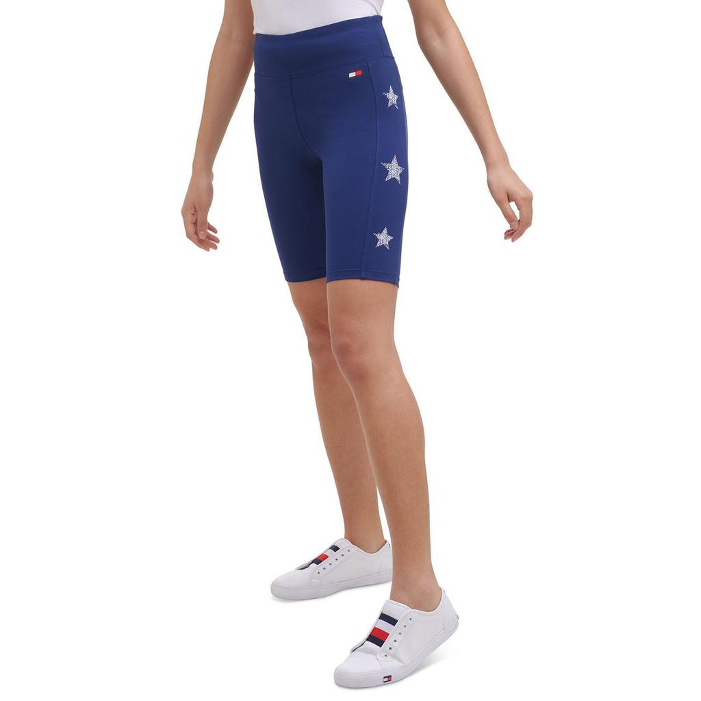 Tommy Hilfiger Sport Womens Printed Fitness Bike Short商品第2张图片规格展示