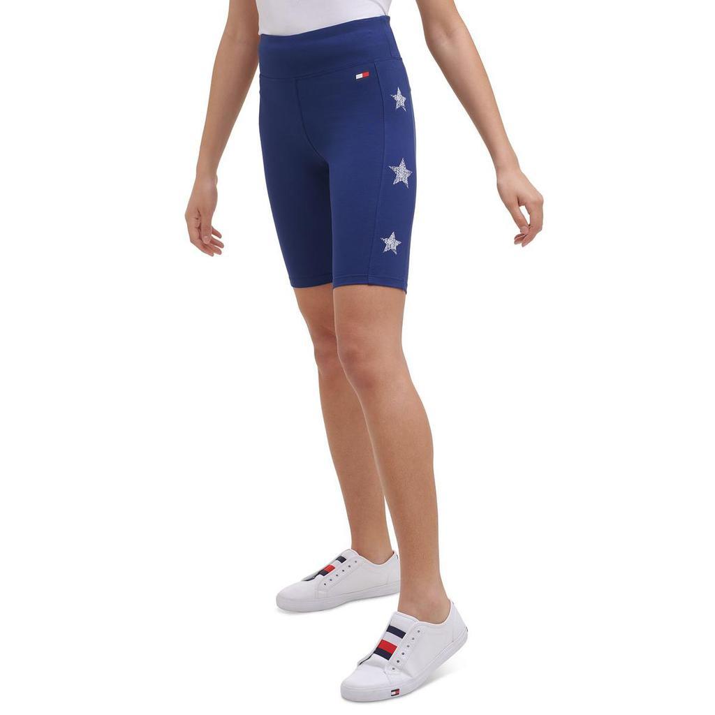 商品Tommy Hilfiger|Tommy Hilfiger Sport Womens Printed Fitness Bike Short,价格¥101-¥115,第4张图片详细描述