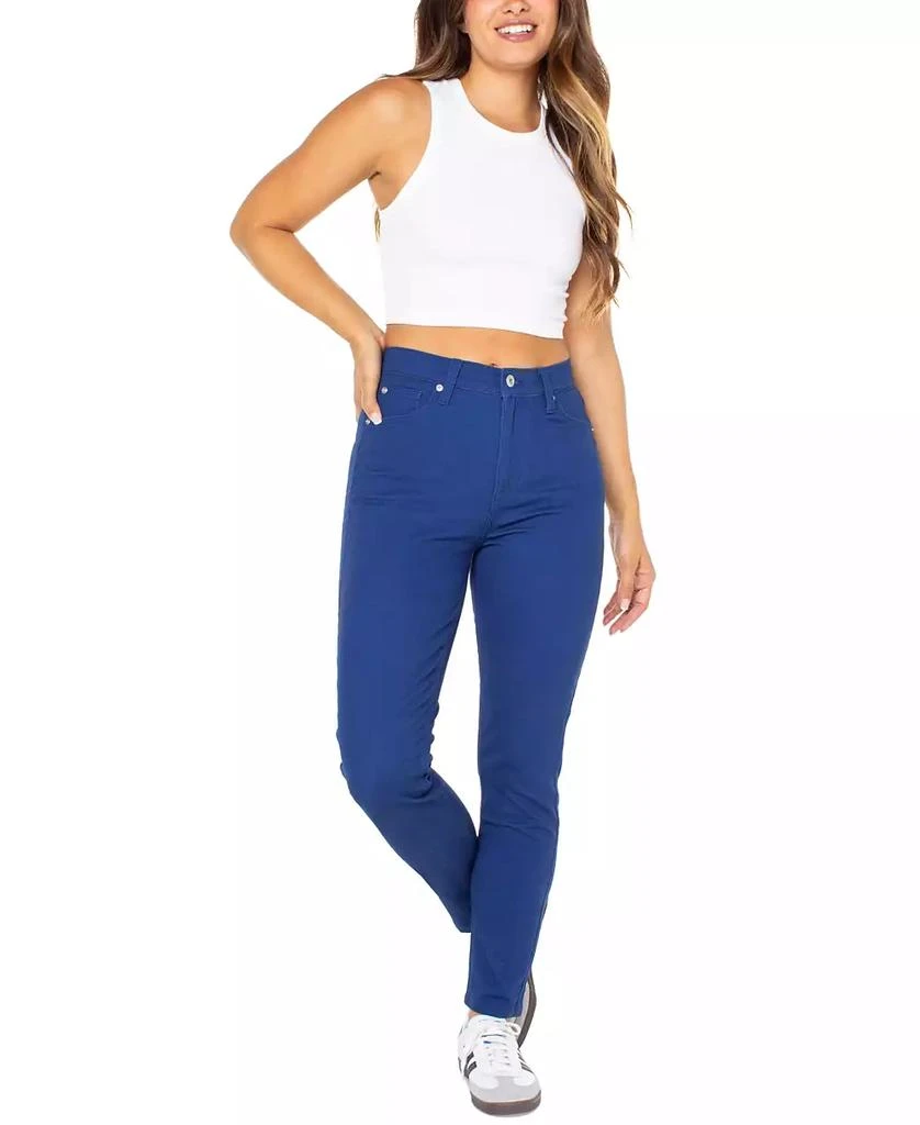 商品Celebrity Pink|Juniors' High Rise Colored Ankle Jeans,价格¥238,第1张图片