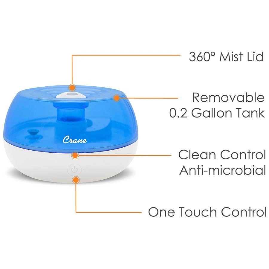 Personal Cool Mist Tabletop Humidifier 0.2 Gallons 商品