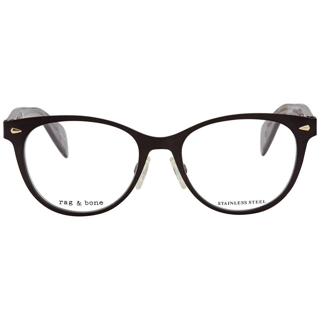 商品Rag & Bone|Rag and Bone Demo Oval Ladies Eyeglasses RNB 3002 003 50,价格¥295,第2张图片详细描述