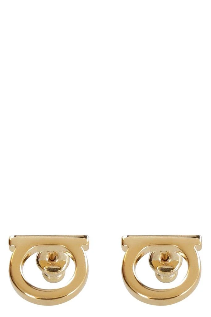 商品Salvatore Ferragamo|Salvatore Ferragamo Classic Gancini Logo Earrings,价格¥1246,第1张图片