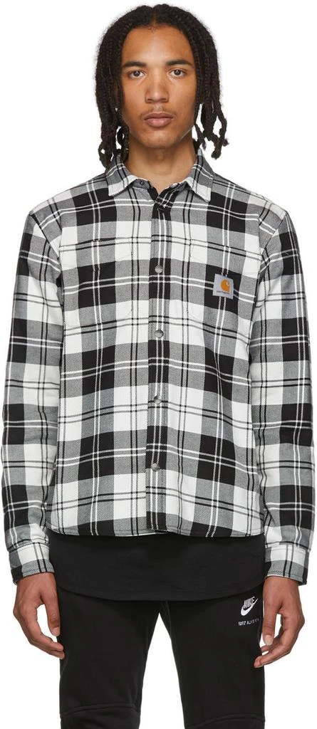 商品Carhartt WIP|Black & White Check 衬衣,价格¥867,第1张图片