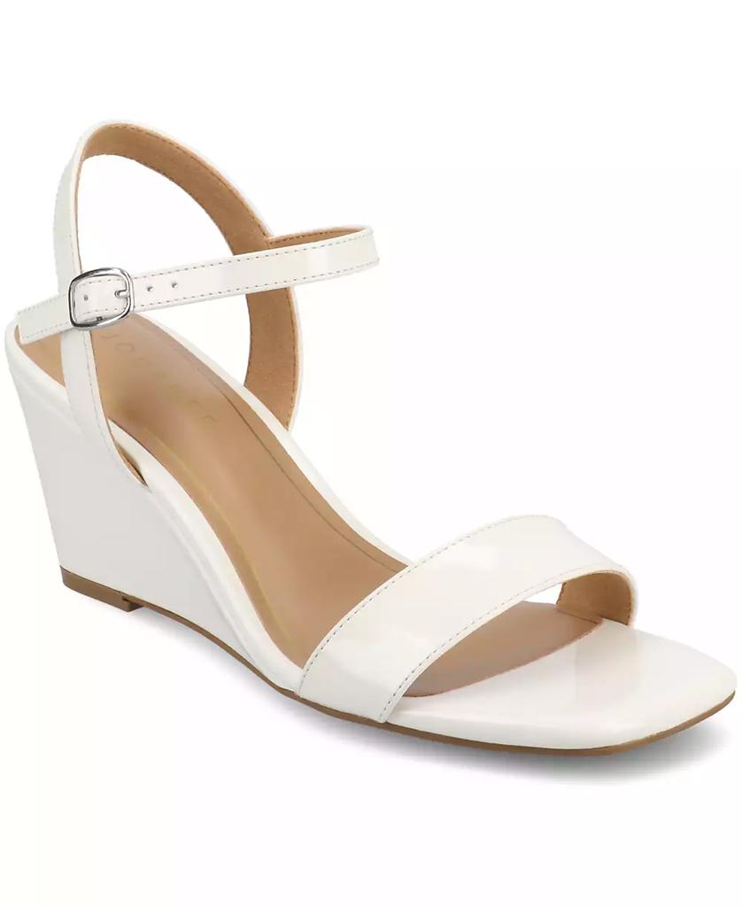 Sandalias de cuña con tira en el tobillo para mujer de la marca Clayr. image 2