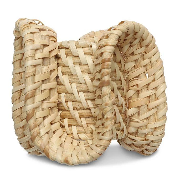 商品Kim Seybert|Ruffle Napkin Ring in Natural,价格¥210,第1张图片