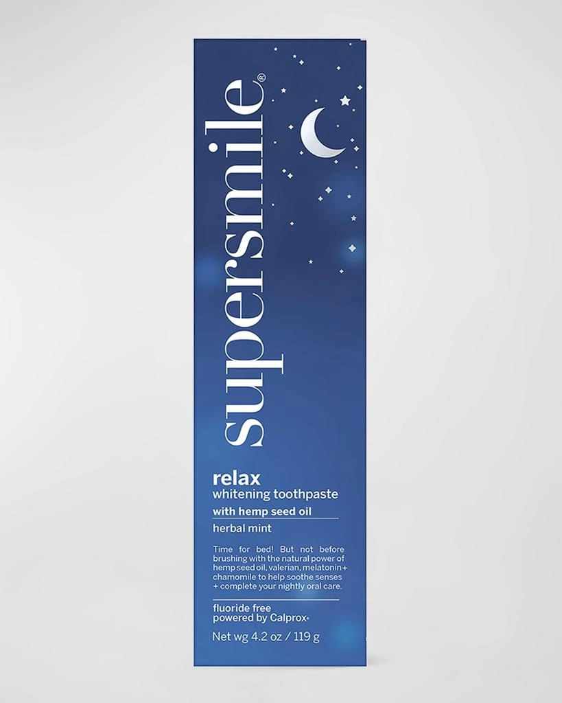 商品Supersmile|Relax Whitening Toothpaste with Hemp, 4.2 oz.,价格¥235,第4张图片详细描述