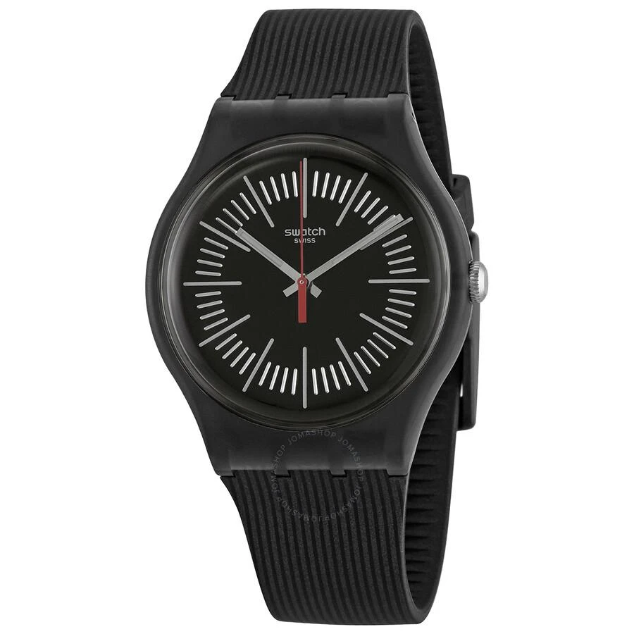 商品Swatch|INTERCYDERAL Quartz Black Dial Men's Watch SUOB178,价格¥500,第1张图片