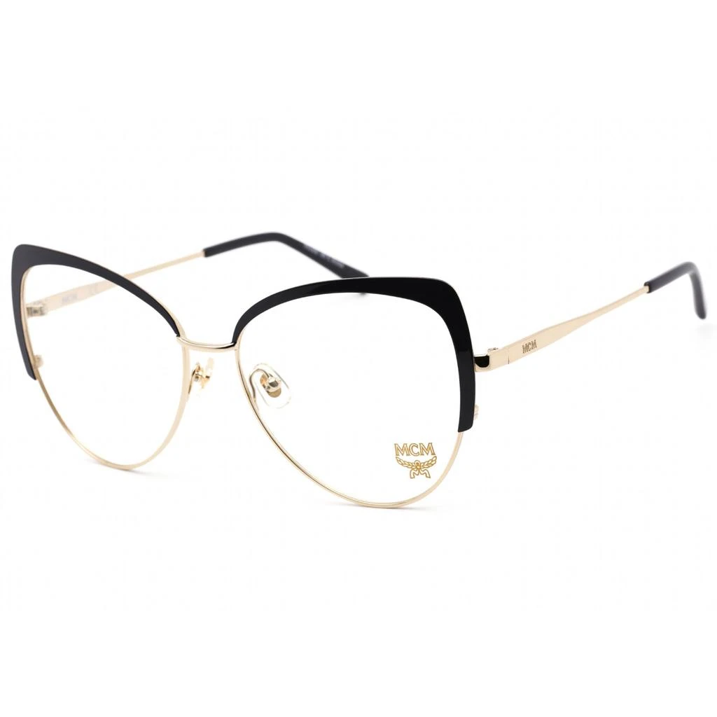 商品MCM|MCM Women's Eyeglasses - Clear Lens Shiny Gold/Violet Cat Eye Frame | MCM2128 750,价格¥424,第1张图片