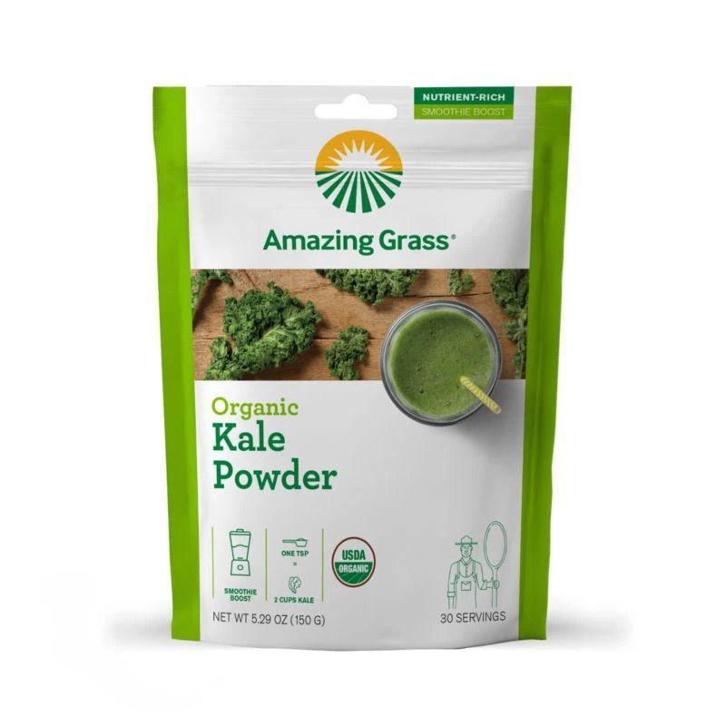 商品Amazing Grass|AMAZING GRASS美国USDA认证羽衣甘蓝粉150G 有机 膳食纤维,价格¥363,第1张图片