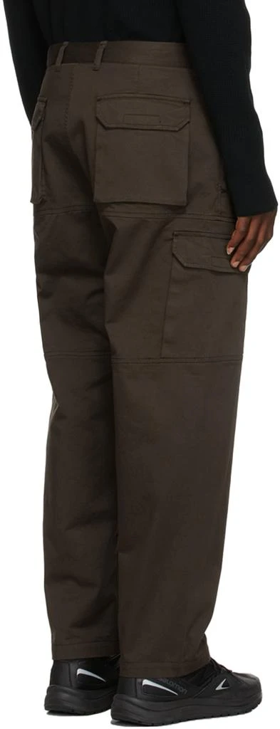 商品Stone Island|Brown Cotton Cargo Pants,价格¥2457,第3张图片详细描述