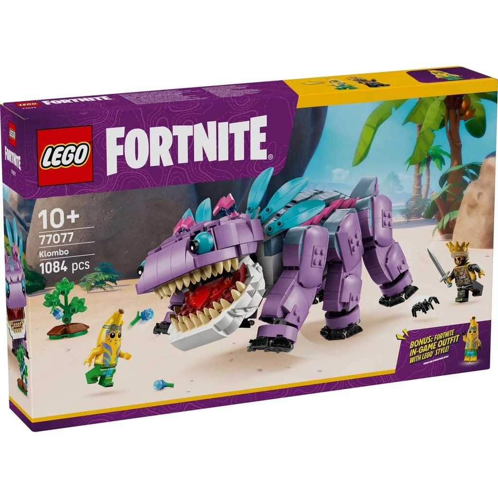 商品LEGO® Fortnite® Klombo Video Game Toy Building Set for Kids and Gamers 77077,价格¥1110,第2张图片详细描述