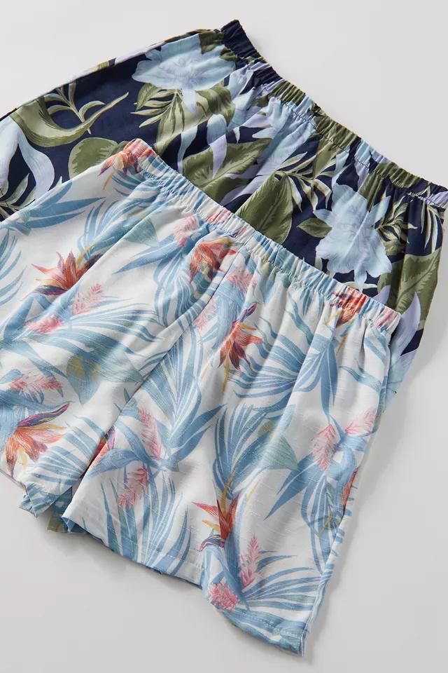 商品Urban Outfitters|Urban Renewal Remade Tropical Pattern Pull-On Short,价格¥75,第4张图片详细描述