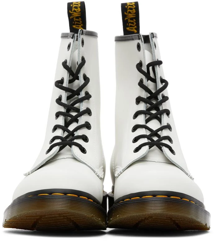 商品Dr. Martens|White 1460 Boots,价格¥684,第2张图片详细描述