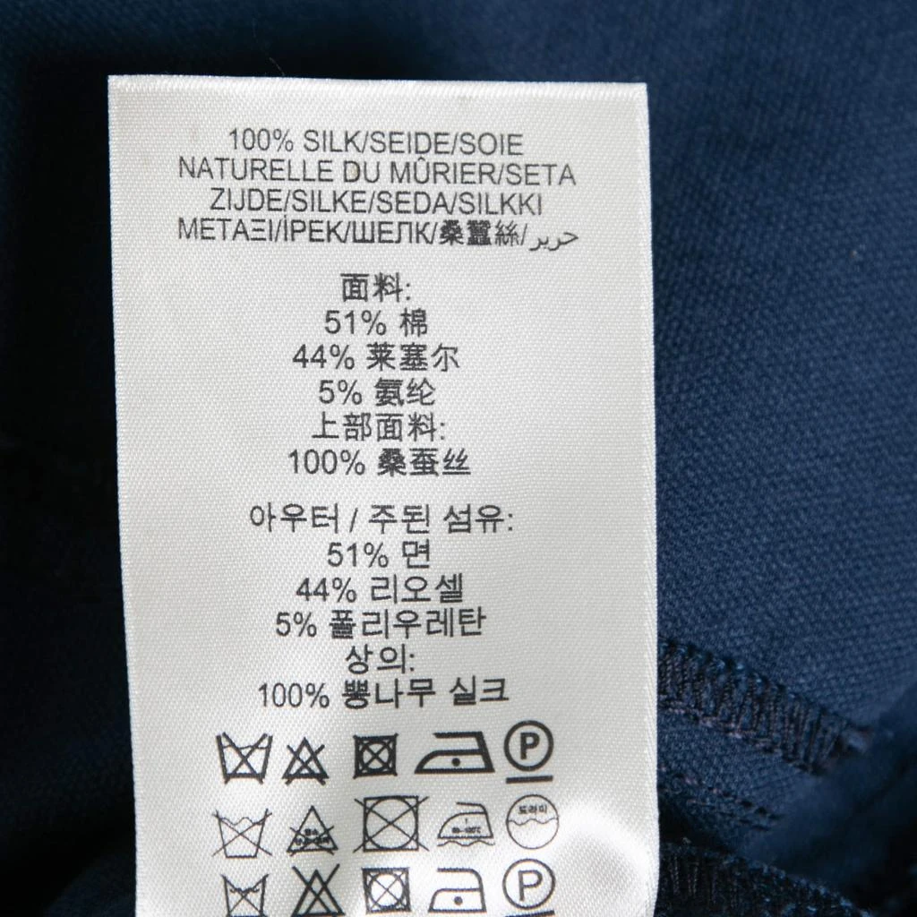 商品[二手商品] Burberry| Burberry Brit Navy Blue Belted Cotton Shirt Dress S,价格¥977,第5张图片详细描述