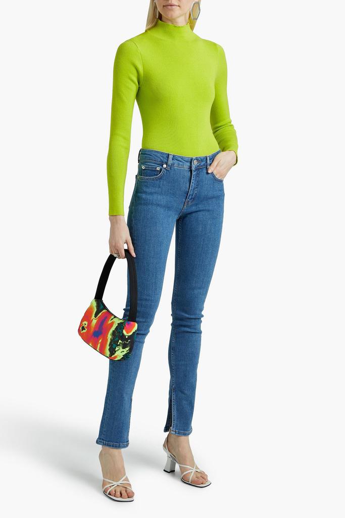 Mid-rise skinny jeans商品第2张图片规格展示