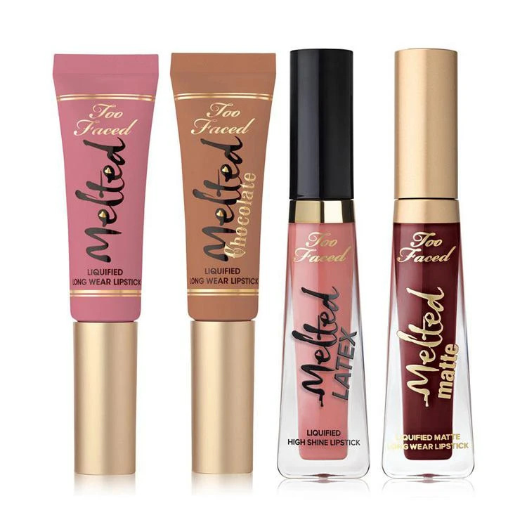 商品Too Faced|圣诞限量节日气息唇部4件套,价格¥143,第1张图片