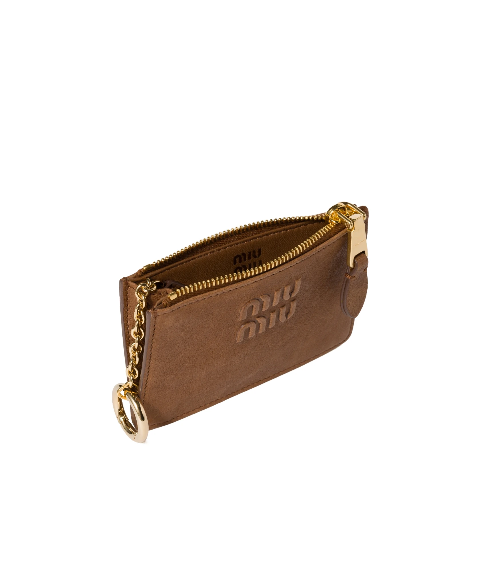 商品Miu Miu|Miu Miu 女士钱包 5MC93MAEFXF0316 棕色,价格¥4729,第4张图片详细描述