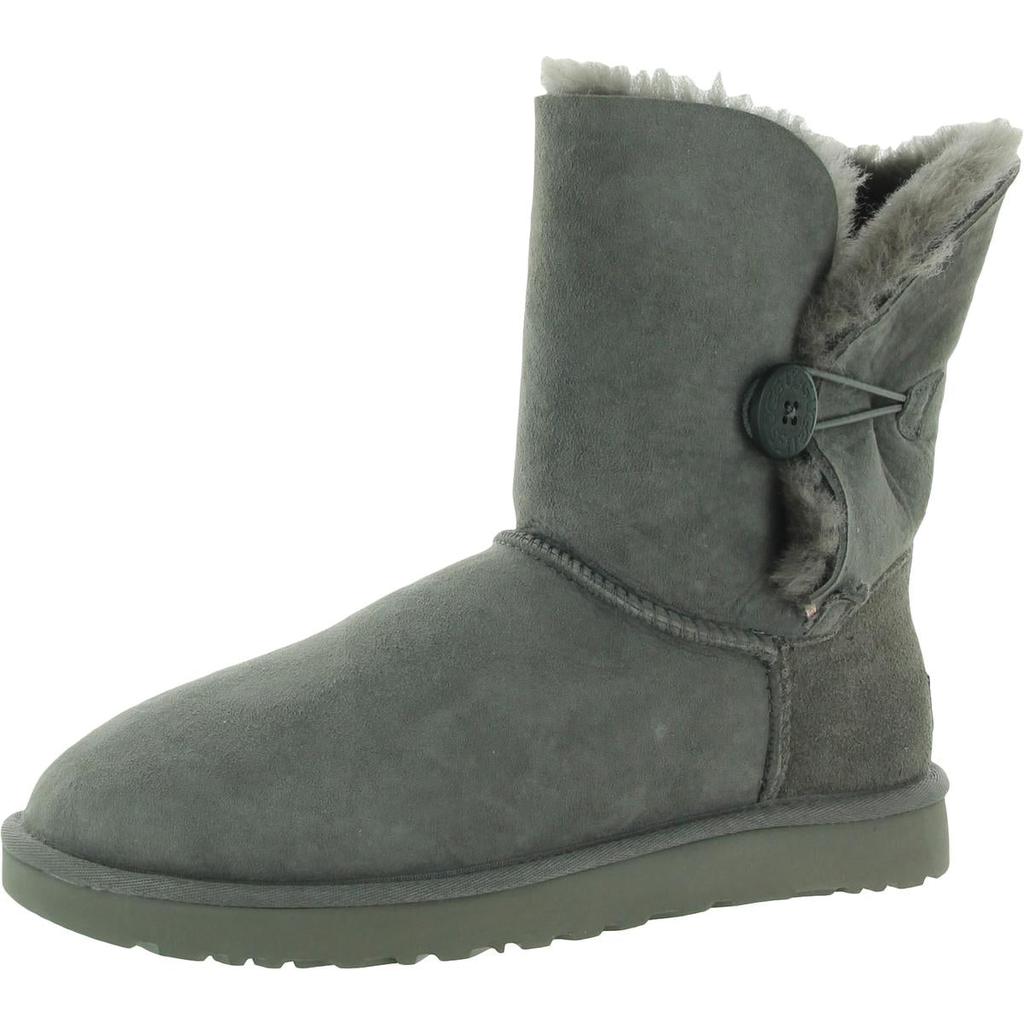 Ugg Womens Bailey Button II Suede Fur Lined Casual Boots商品第6张图片规格展示