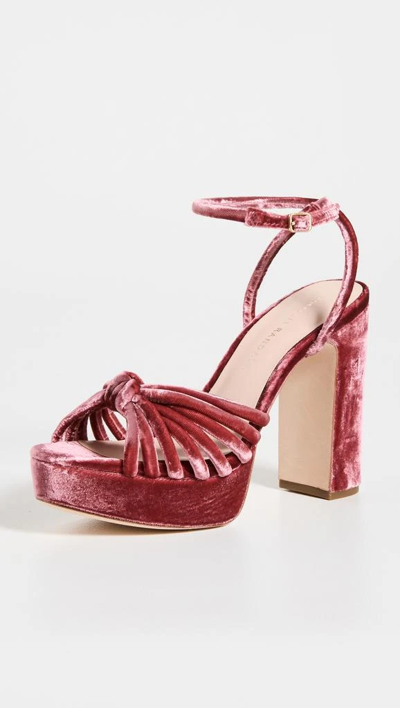 商品Loeffler Randall|Loeffler Randall Rivka 结饰厚底凉鞋,价格¥1022,第1张图片