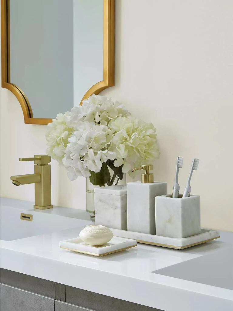 商品Sferra|Pietra Marble Toothbrush Holder,价格¥450,第2张图片详细描述