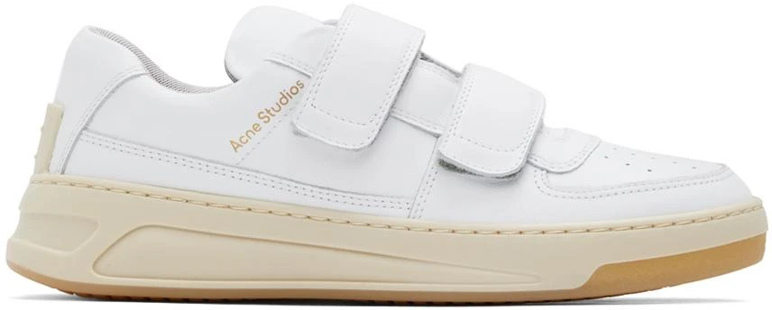 商品Acne Studios|White Velcro Perey Sneakers,价格¥2103,第1张图片