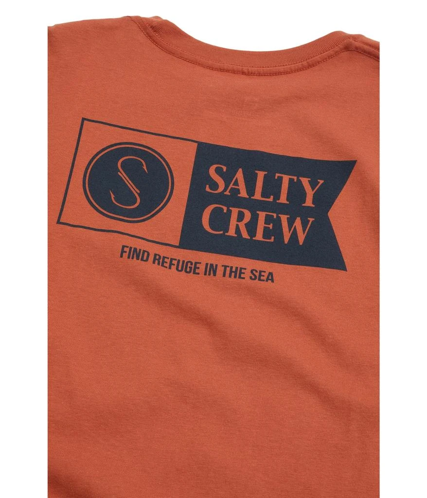 商品Salty Crew|Alpha Flag Short Sleeve T-Shirt (Little Kids/Big Kids),价格¥167,第2张图片详细描述