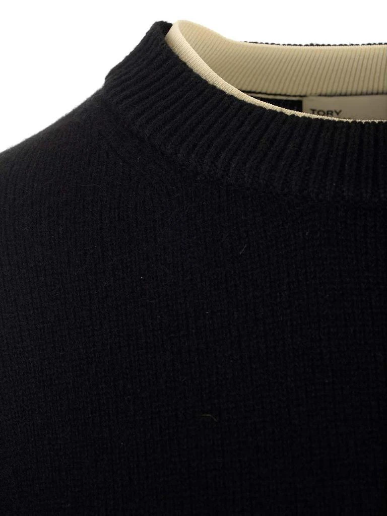 Tory Burch Double Layer Crewneck Knitted Sweater 商品