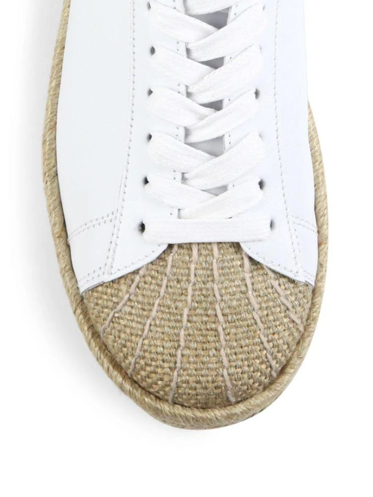 商品Alexander Wang|Rian   Leather Espadrille Sneakers,价格¥1274,第3张图片详细描述