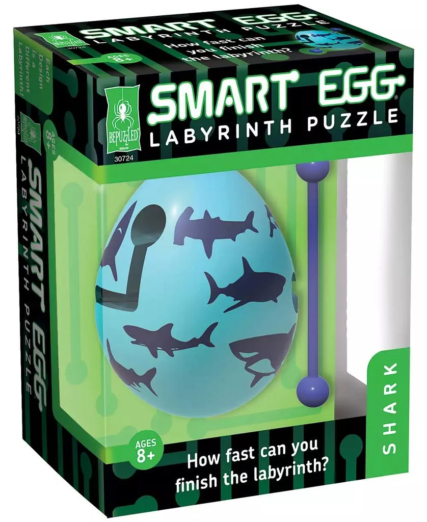 商品AreYouGame|BePuzzled Smart Egg Labyrinth Puzzle - Shark,价格¥78,第1张图片