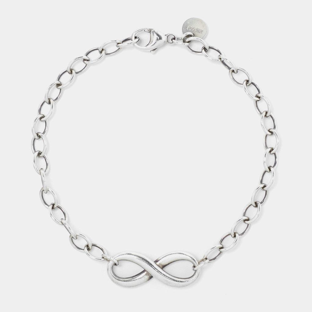 Tiffany & Co. Sterling Silver Infinity Bracelet商品第3张图片规格展示