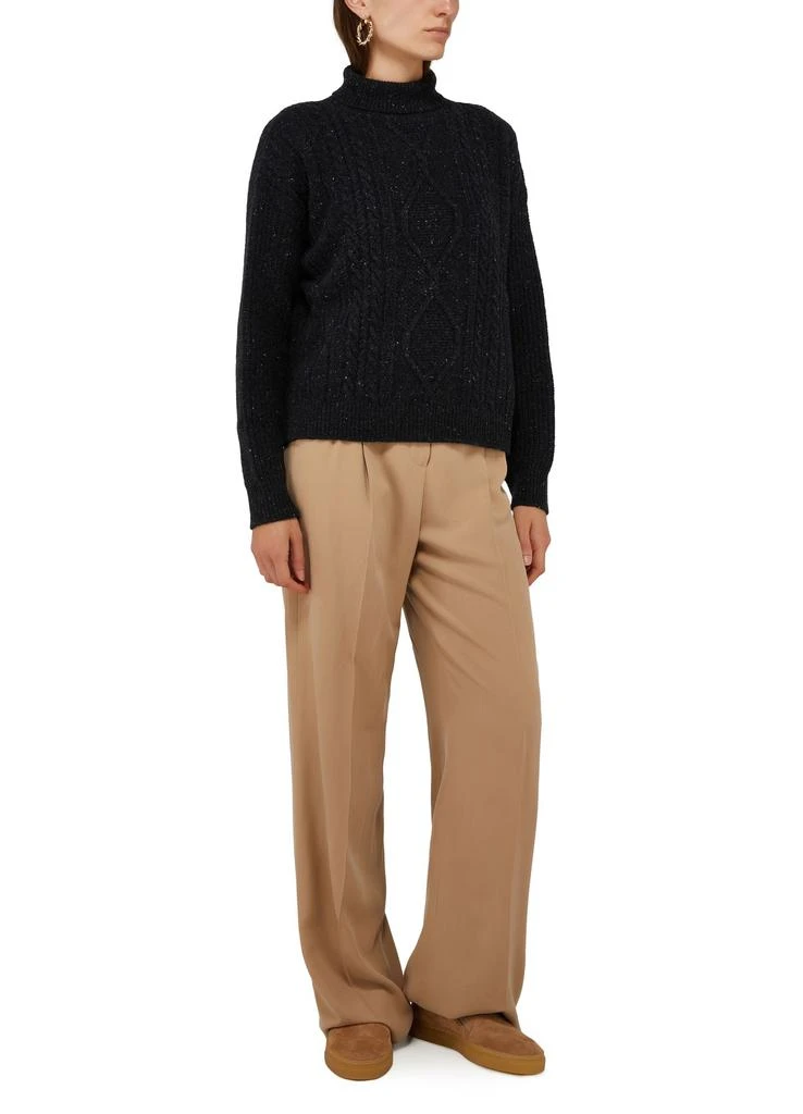 商品Max Mara|Favore Cable-knit pullover- LEISURE,价格¥1466,第2张图片详细描述