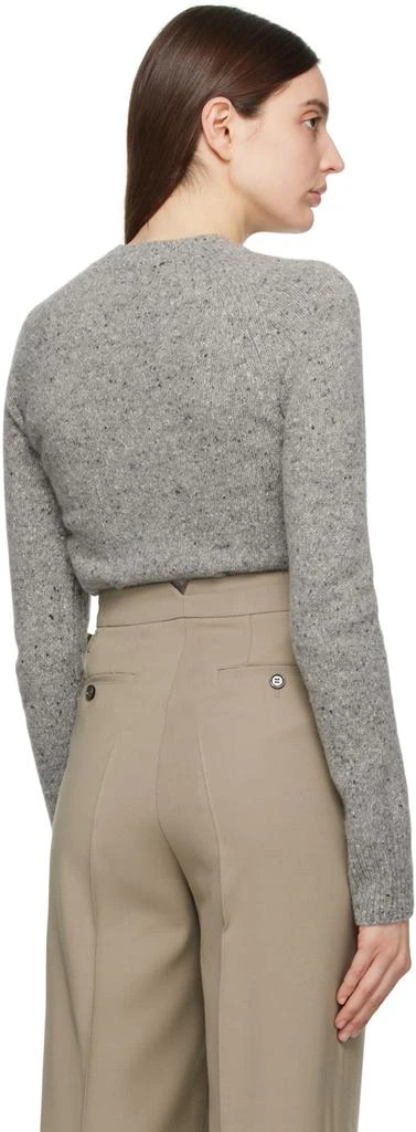 商品AMI|Gray Raglan Sweater,价格¥3614,第3张图片详细描述