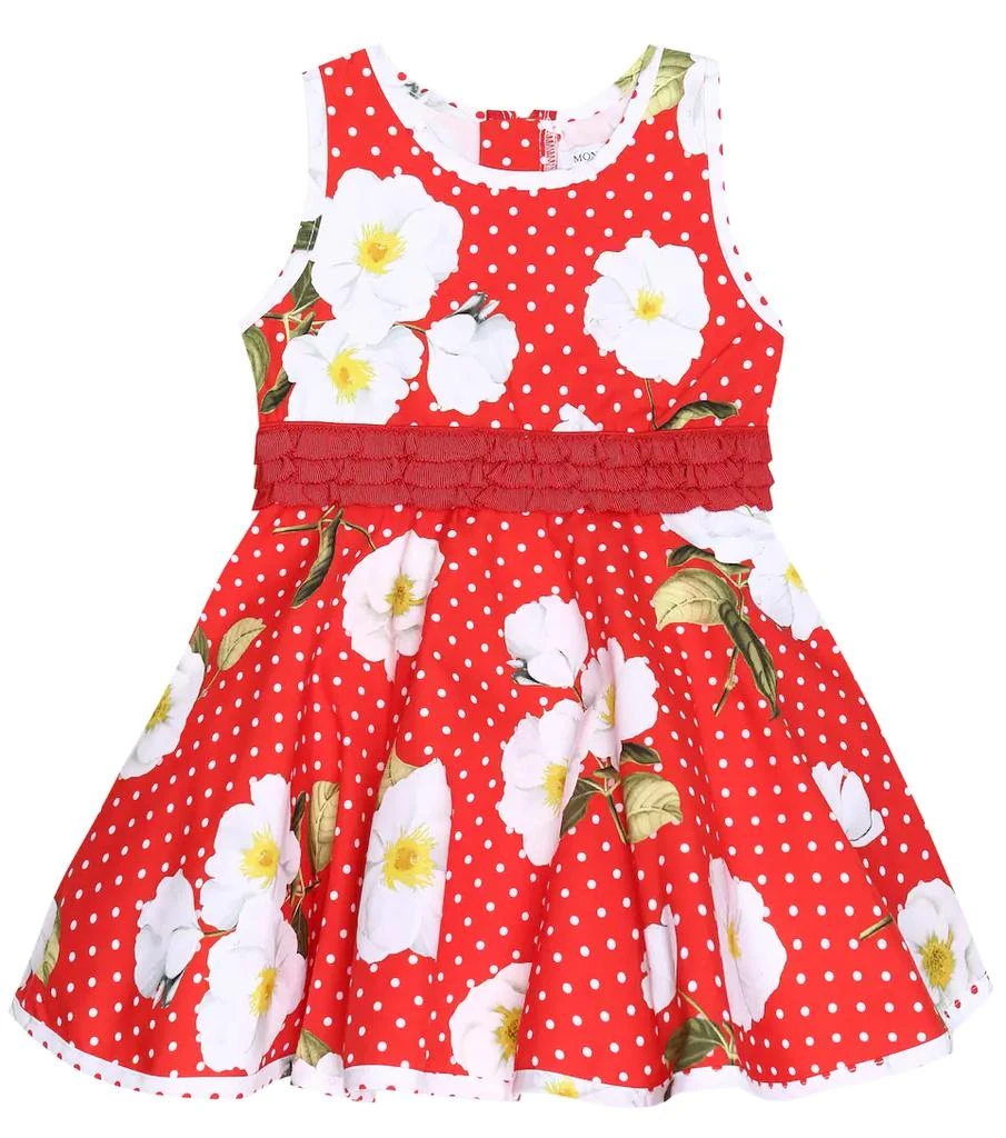 商品MONNALISA|Baby printed cotton dress,价格¥896,第1张图片